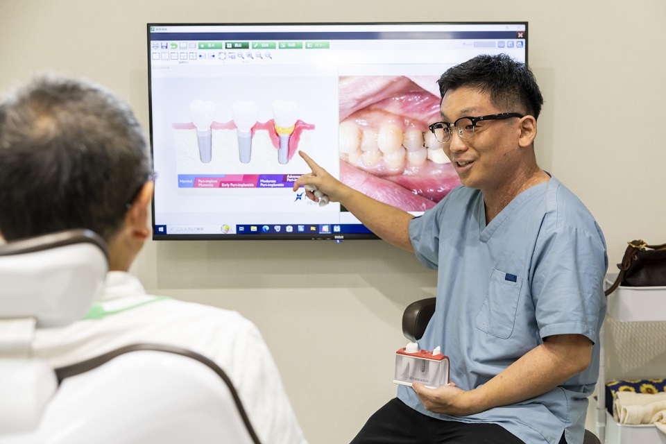 歯周病がインプラントに与える影響